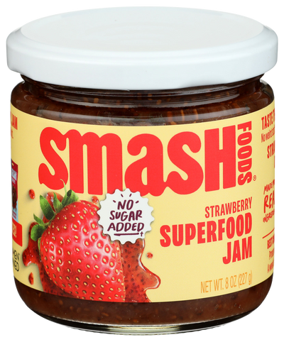 Smash Foods Strawberry Chia Jam - 8 OZ