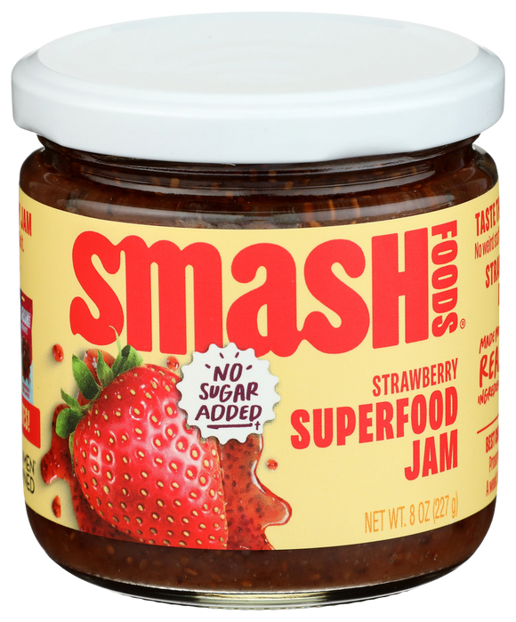 Smash Foods Strawberry Chia Jam - 8 OZ