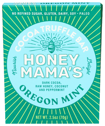 Organic Oregon Mint Cocoa Truffle Bar - 2.5 OZ
