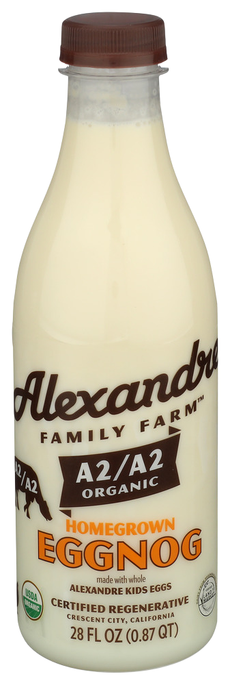 Alexandre Family Farms Organic A2A2 Eggnog - 28 FO