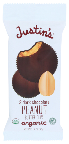 Justins Dark Chocolate Peanut Butter Cups - 1.4 OZ