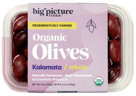 Organic Pitted Kalamata Olives - 8 OZ