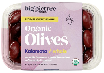 Organic Pitted Kalamata Olives - 8 OZ