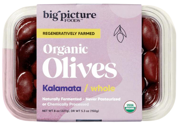 Organic Pitted Kalamata Olives - 8 OZ