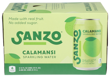 Sanzo Calamansi Sparkling Water - 6Pk