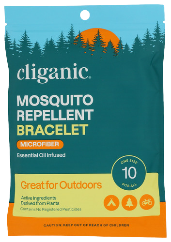 Mosquito Repellent Microfiber Bracelet - 10 PK