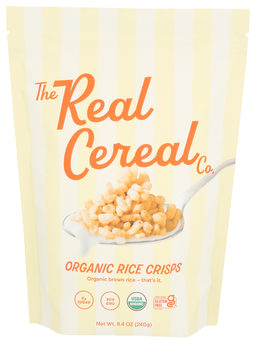 Real Cereal Organic Rice Crisps - 8.4 OZ