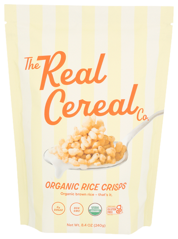 Real Cereal Organic Rice Crisps - 8.4 OZ