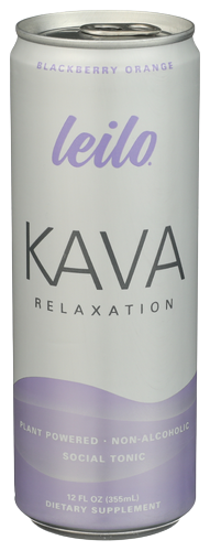 Leilo Blackberry Orange Kava Mocktail - 12 FO