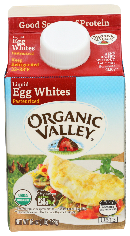 Organic Valley Egg Whites - 16 OZ