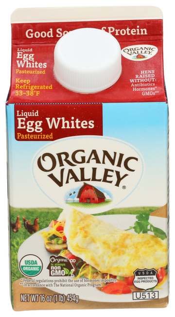 Organic Valley Egg Whites - 16 OZ