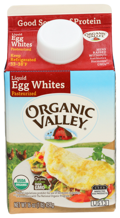 Organic Valley Egg Whites - 16 OZ