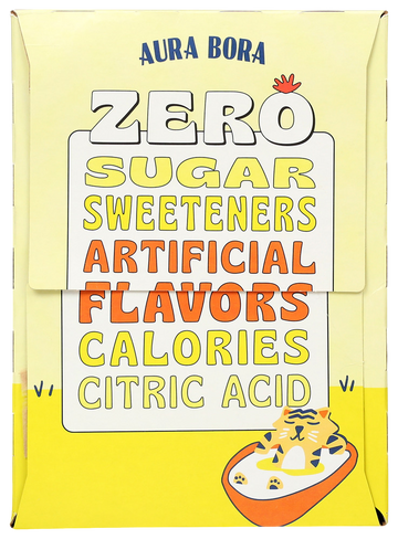 Aura Bora Ginger Meyer Lemon Sparkling Water - 6 PK