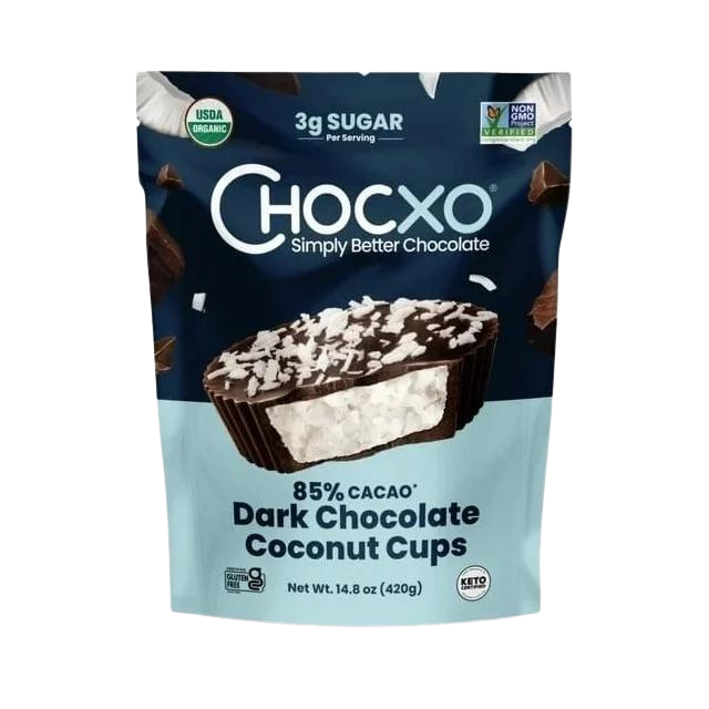 Organic Dark Chocolate Coconut Cups - 3.45 OZ