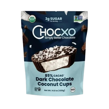 Organic Dark Chocolate Coconut Cups - 3.45 OZ