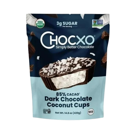 Organic Dark Chocolate Coconut Cups - 3.45 OZ