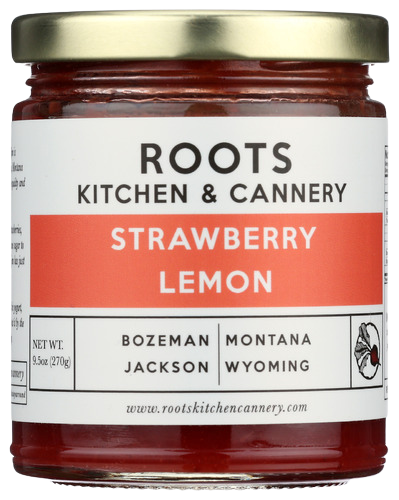 Roots Kitchen Strawberry Lemon Jam - 9 OZ