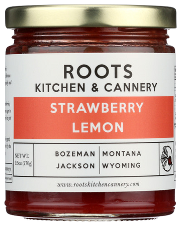 Roots Kitchen Strawberry Lemon Jam - 9 OZ