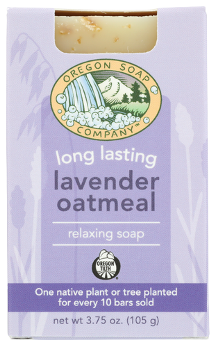 Oregon Lavender Oatmeal Relaxing Soap - 3.65 OZ