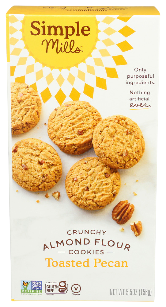 Simple Mills Toasted Pecan Cookies - 5.5 OZ