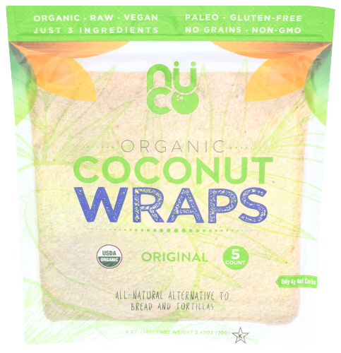 Organic Coconut Wraps - 2.47 OZ