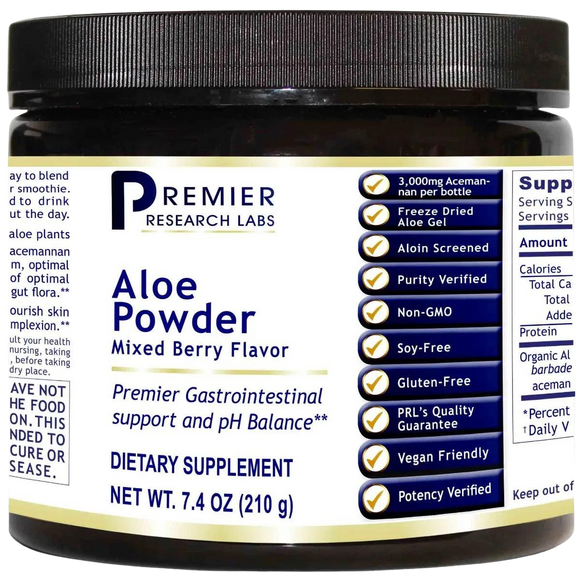 Aloe Powder-Mixed Berry Flavor - 7.4 OZ