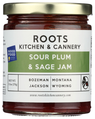 Roots Kitchen Sour Plum & Sage Jam - 9 OZ