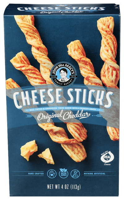 Macys Cheddar Cheese Sticks - 4 OZ