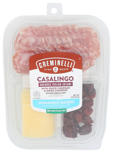 Creminelli Casalingo Salami, Chedder, & Dried Cherries - 2 OZ