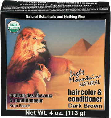 Dark Brown Henna - 4 OZ