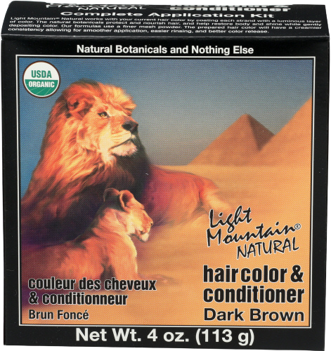 Dark Brown Henna - 4 OZ