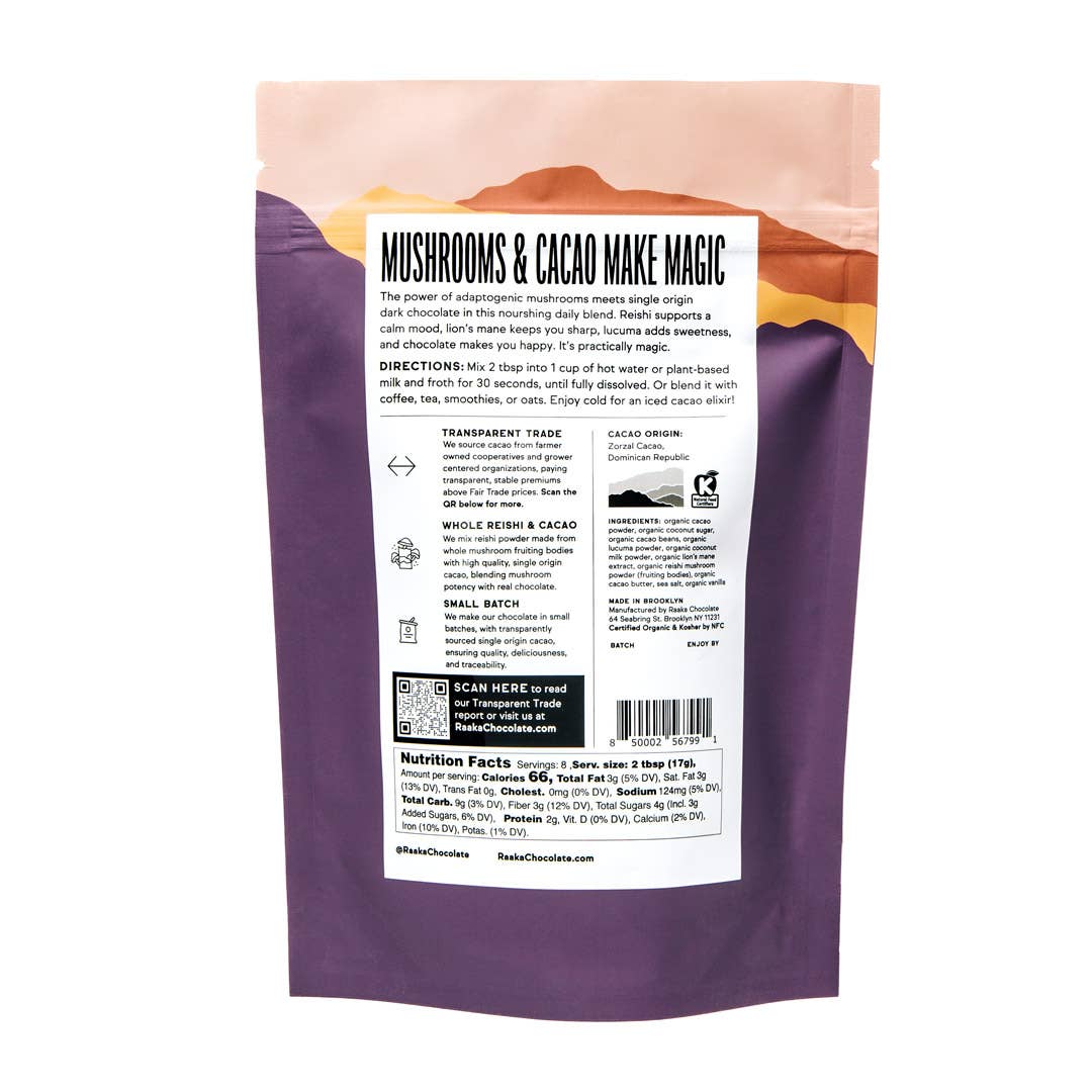 Cocoa Magic Mushroom Blend - Adaptogen Hot Chocolate