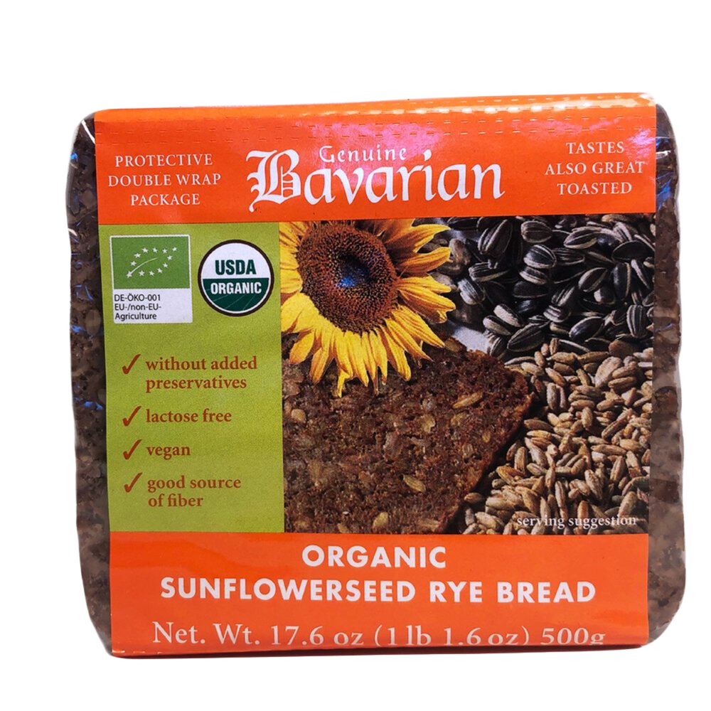Organic Sunflowerseed Rye Bread - 17.6 OZ