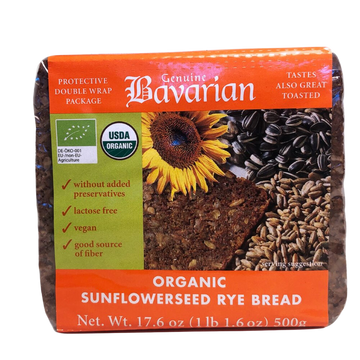 Bavarian Sunflowerseed Rye Bread - 17.6 OZ