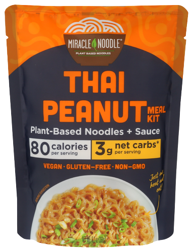 Miracle Noodle Thai Peanut Keto Meal Kit - 9 OZ
