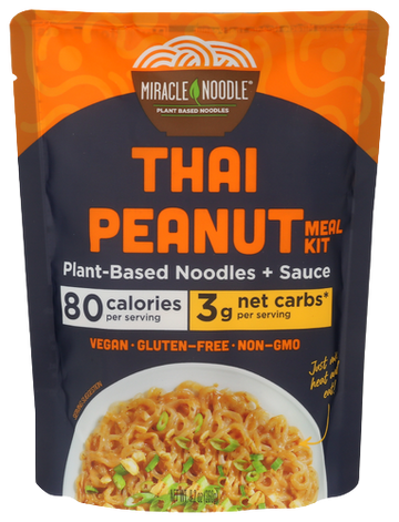 Miracle Noodle Thai Peanut Keto Meal Kit - 9 OZ