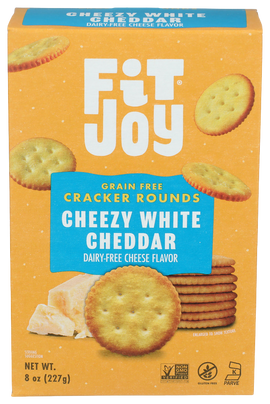 Cheezy White Cheddar Crackers - 8 OZ