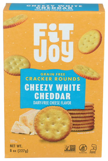 Cheezy White Cheddar Crackers - 8 OZ