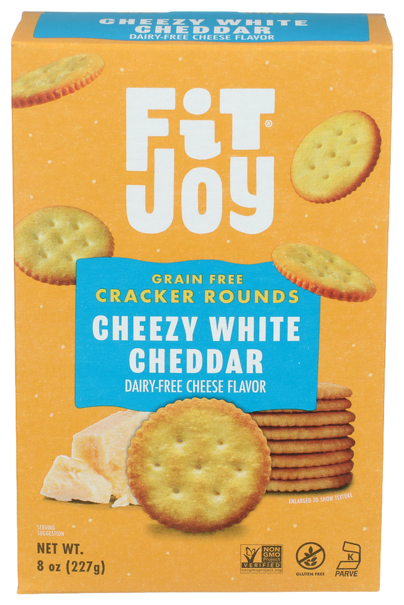 Cheezy White Cheddar Crackers - 8 OZ