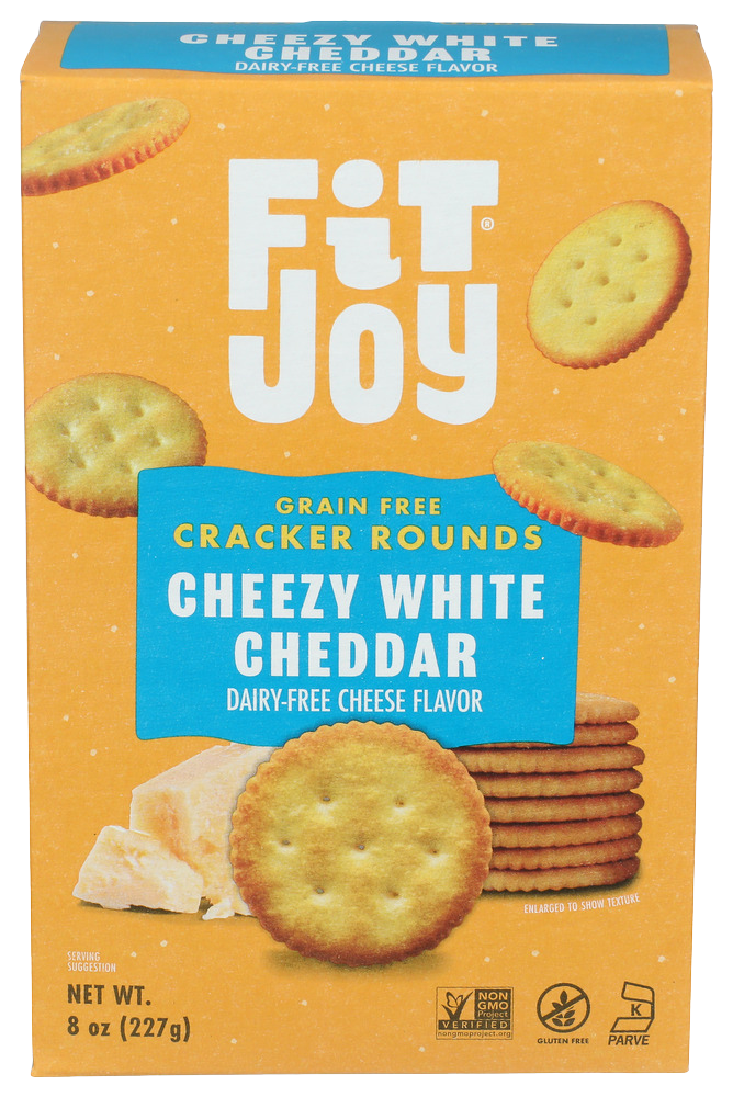 Cheezy White Cheddar Crackers - 8 OZ