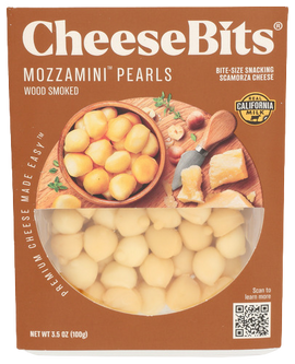 Wood Smoked Mozzamini Cheese Pearls - 3.5 OZ