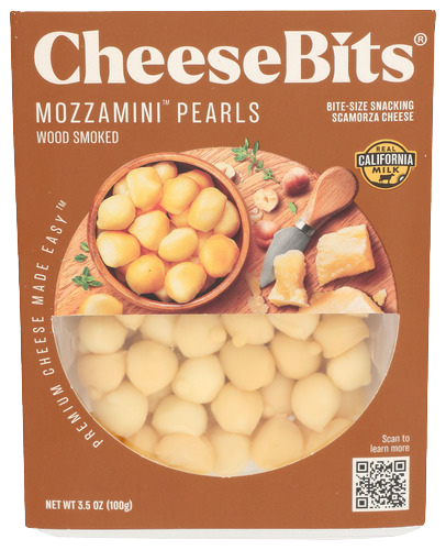 Wood Smoked Mozzamini Cheese Pearls - 3.5 OZ