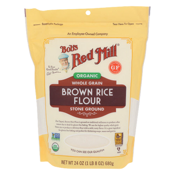 Organic Brown Rice Flour - 24 OZ