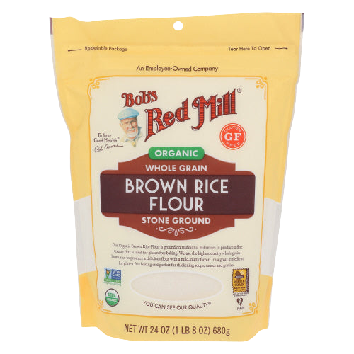 Organic Brown Rice Flour - 24 OZ