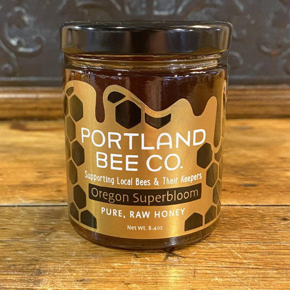 Raw Superbloom Honey Jar: Pure & Unfiltered - 8.4 OZ