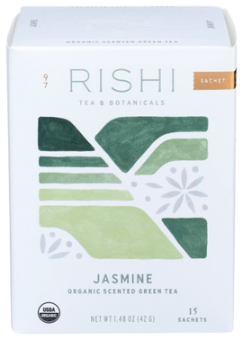 Rishi Jasmine Green Tea - 15 CT