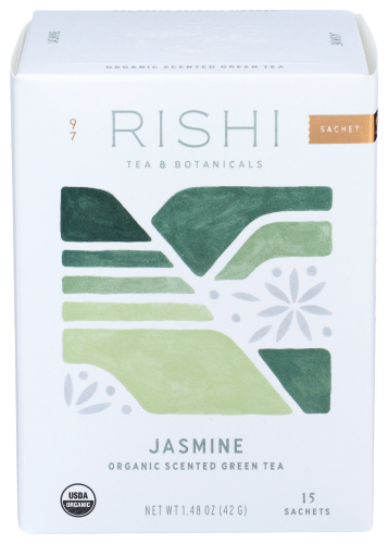 Rishi Jasmine Green Tea - 15 CT