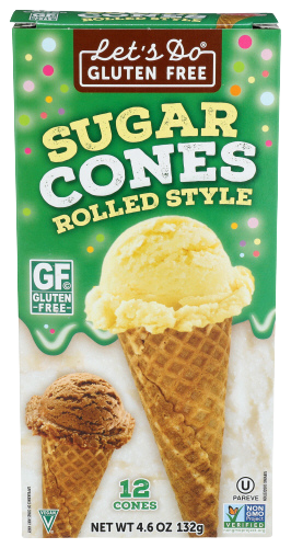 Gluten Free Sugar Cones - 4.6 OZ