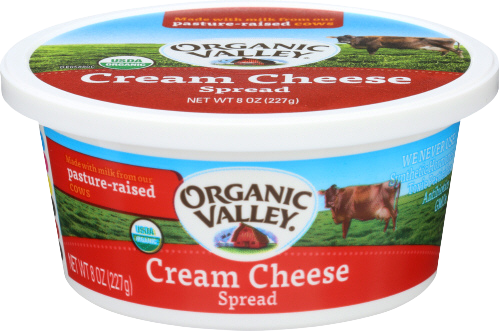 Organic Cream Cheese Tub - 8 OZ