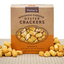 Potter's Crackers Organic Wisconsin Cheddar Oyster Crackers - 5 OZ-1